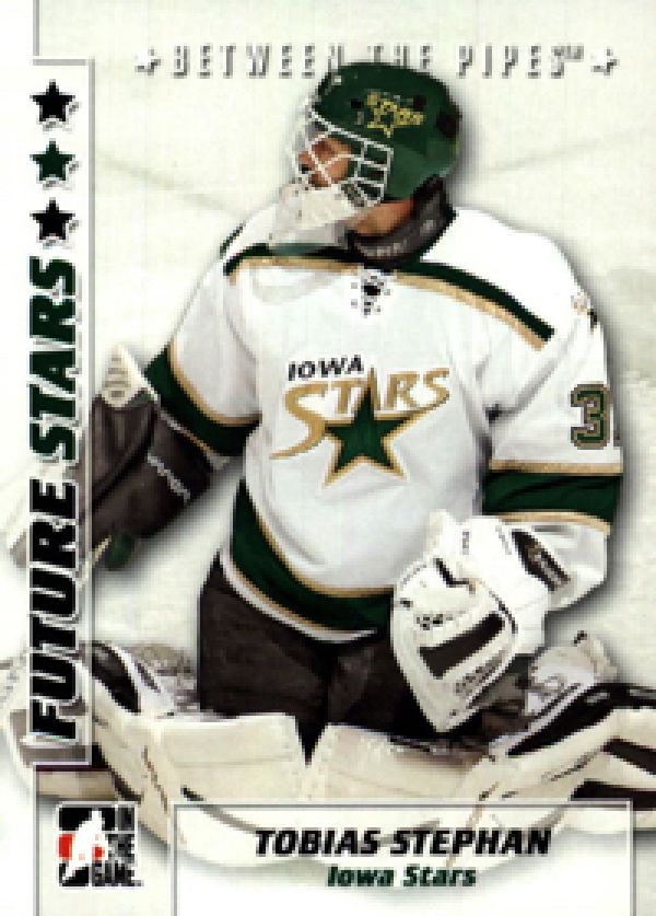 NHL 2007-08 Between the Pipes - No 53 - Tobias Stephan