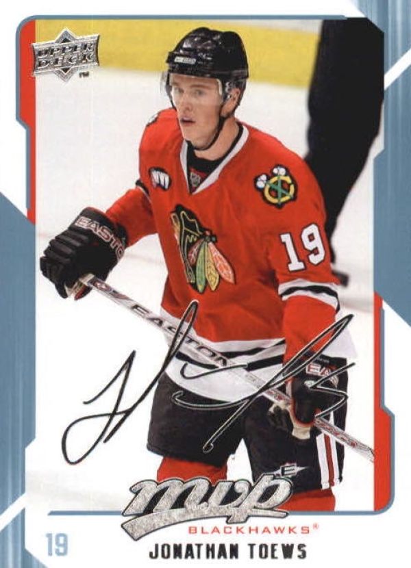 NHL 2008-09 Upper Deck MVP - No 61 - Jonathan Toews