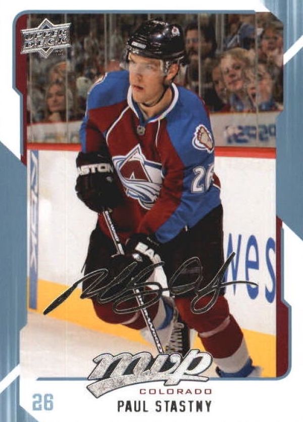 NHL 2008-09 Upper Deck MVP - No. 71 - Paul Stastny