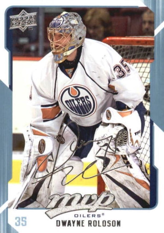 NHL 2008-09 Upper Deck MVP - No 124 - Dwayne Roloson