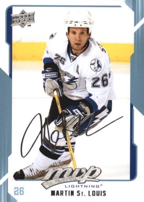 NHL 2008-09 Upper Deck MVP - No. 283 - Martin St. Louis