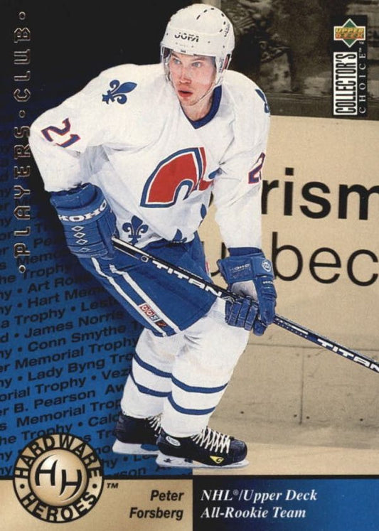 NHL 1995/96 Collector's Choice Player's Club - No. 371 - Peter Forsberg