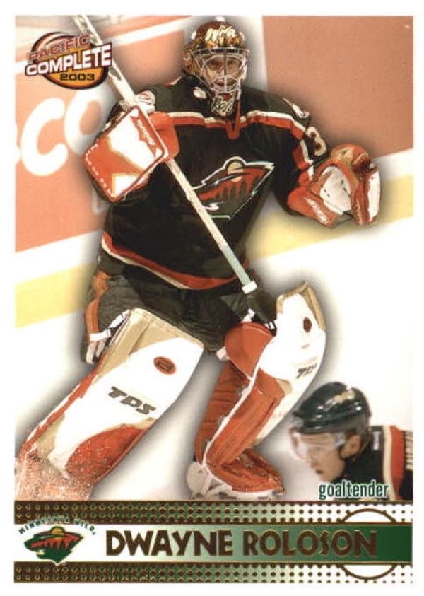 NHL 2002-03 Pacific Complete - No 136 - Dwayne Roloson