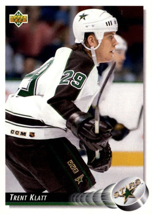 NHL 1992 / 93 Upper Deck - No 62 - Trent Klatt