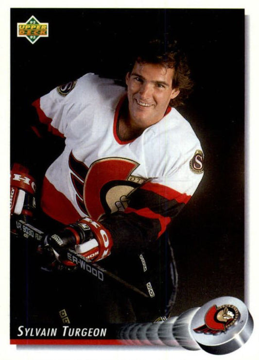 NHL 1992 / 93 Upper Deck - No 107 - Sylvain Turgeon