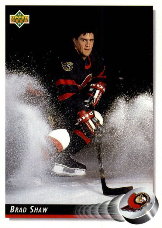 NHL 1992 / 93 Upper Deck - No 109 - Brad Shaw