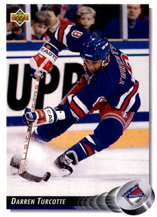 NHL 1992 / 93 Upper Deck - No 169 - Darren Turcotte