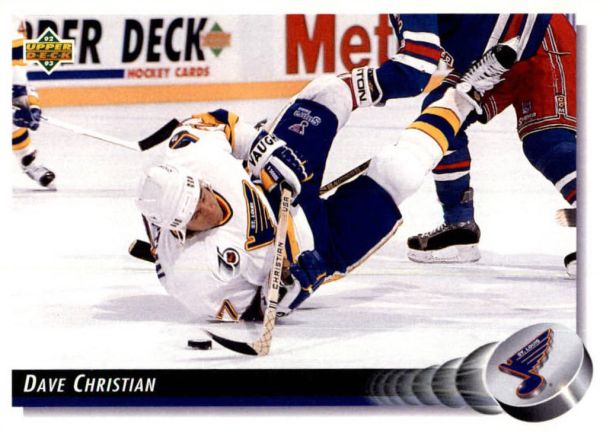 NHL 1992/93 Upper Deck - No 194 - Dave Christian