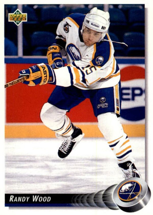 NHL 1992 / 93 Upper Deck - No 245 - Randy Wood