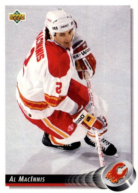 NHL 1992 / 93 Upper Deck - No 257 - Al MacInnis