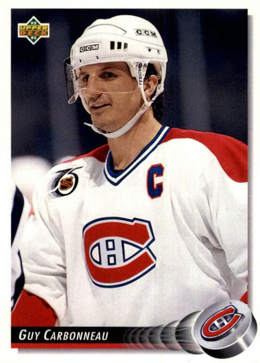 NHL 1992 / 93 Upper Deck - No 260 - Guy Carbonneau