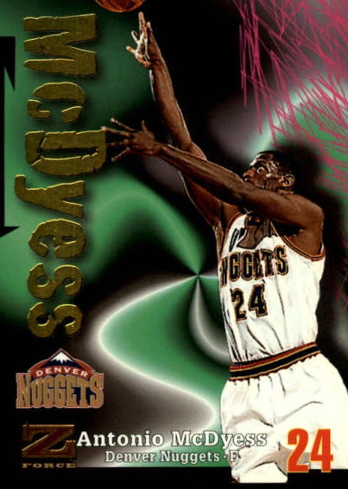 NBA 1997-98 Z-Force - No 24 - Antonio McDyess