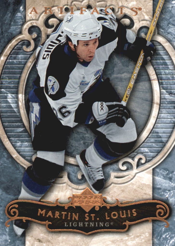 NHL 2007-08 Artifacts - No 24 - Martin St. Louis