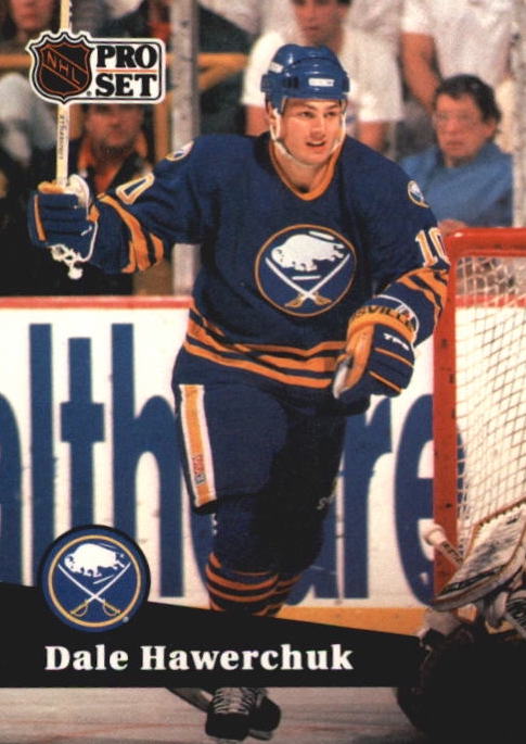 NHL 1991-92 ProSet French - No 24 - Dale Hawerchuk