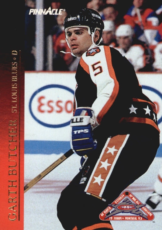 NHL 1993-94 Pinnacle All-Stars - No 24 - Garth Butcher