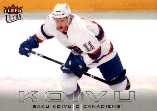 NHL 2009-10 Ultra - No 178 - Saku Koivu