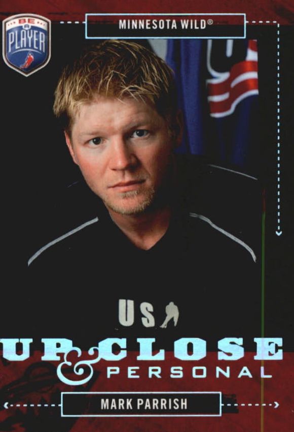 NHL 2006-07 Be A Player Up Close and Personal - No UC31 - Mark Parrish