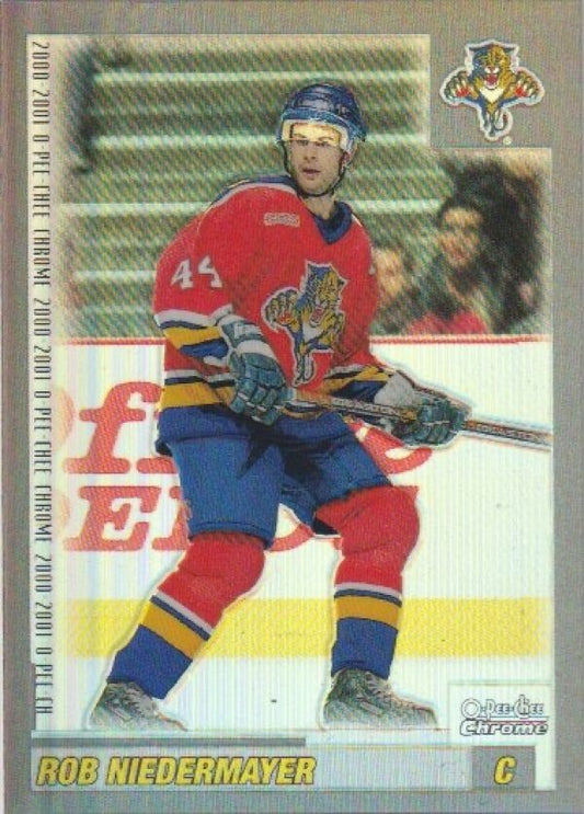 NHL 2000-01 Topps Chrome OPC Refractors - No 132 - Rob Niedermayer