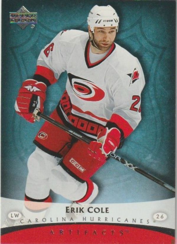 NHL 2005-06 Artifacts - No 20 - Erik Cole