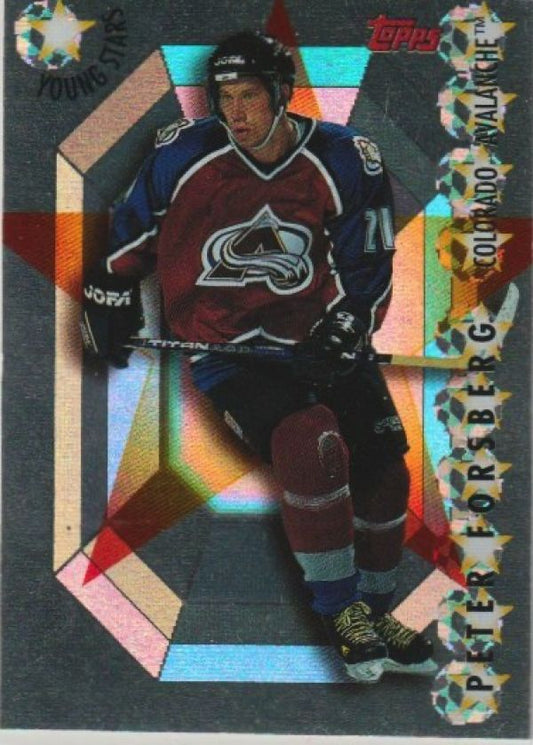 NHL 1995/96 Topps Young Stars - No YS4 - Peter Forsberg