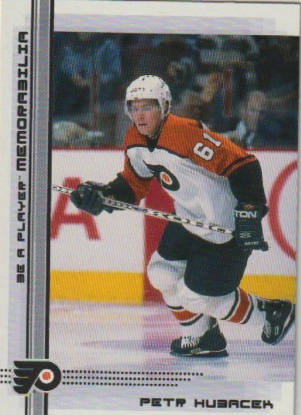 NHL 2000-01 BAP Memorabilia - No 454 - Petr Hubacek