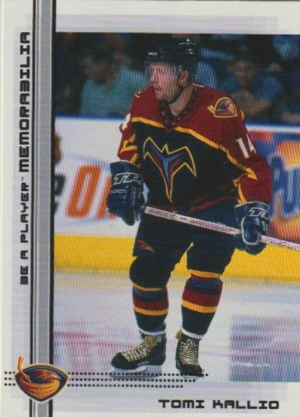 NHL 2000-01 BAP Memorabilia - No 457 - Tomi Kallio