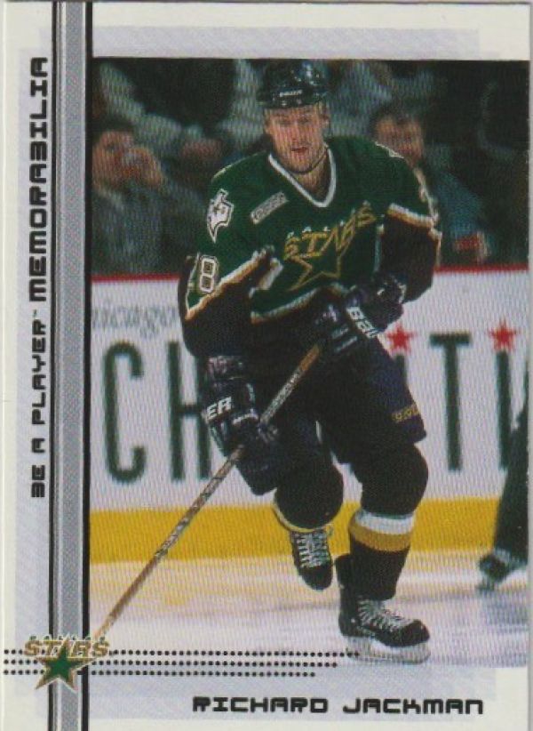 NHL 2000-01 BAP Memorabilia - No 487 - Richard Jackman