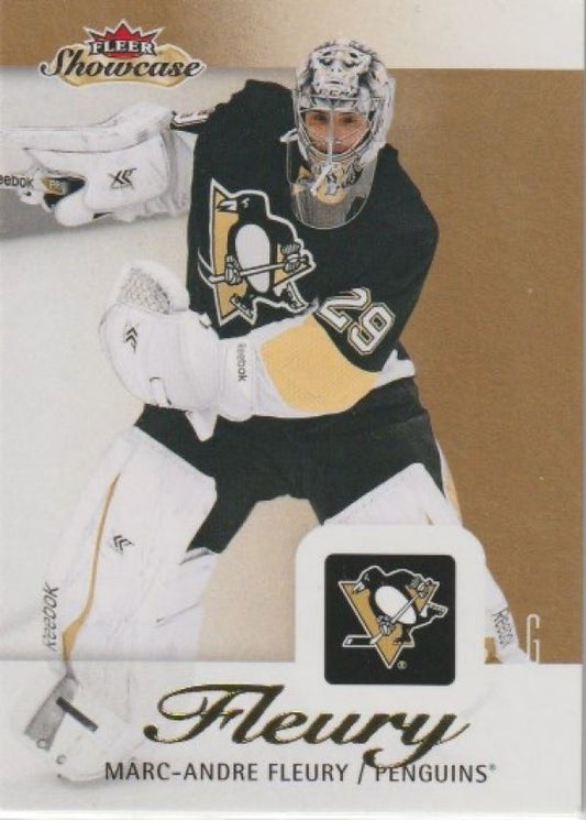 NHL 2013-14 Fleer Showcase - No 78 - Marc-Andre Fleury