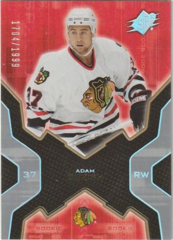 NHL 2006-07 SPx - No 202 - Adam Burish