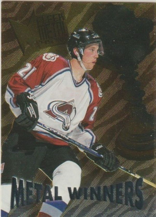 NHL 1995-96 Metal Winners - No 1 of 9 - Peter Forsberg