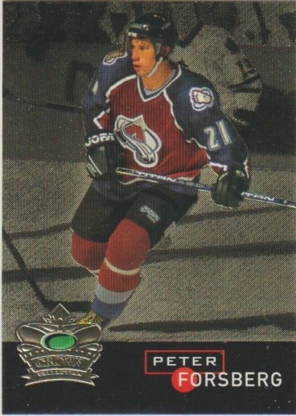 NHL 1995-96 Parkhurst International Crown Collection Gold Series 1 - No 13 of 16 - Peter Forsberg