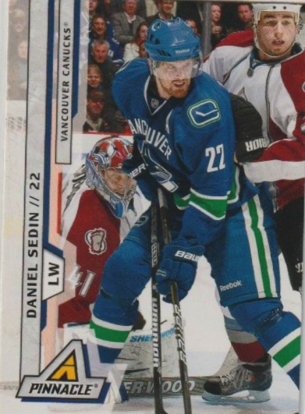 NHL 2010-11 Pinnacle - No 13 - Daniel Sedin