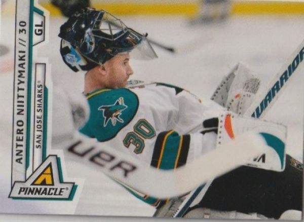 NHL 2010-11 Pinnacle - No 40 - Antero Niittymaki