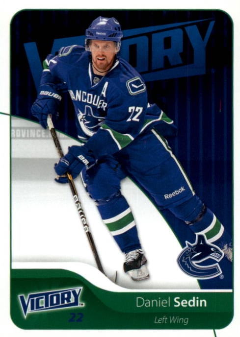 NHL 2011-12 Upper Deck Victory - No 184 - Daniel Sedin