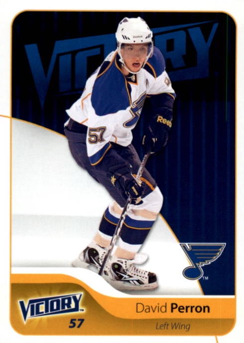 NHL 2011-12 Upper Deck Victory - No 168 - David Perron