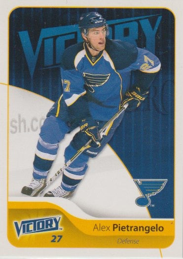 NHL 2011-12 Upper Deck Victory - No. 163 - Alex Pietrangelo