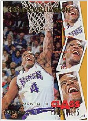 NBA 1995-96 Fleer Encounters - No 40 of 40 - Corliss Williamson