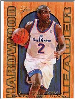 NBA 1995-96 Fleer Flair Hardwood Leaders - No 27 of 27 - Chris Webber