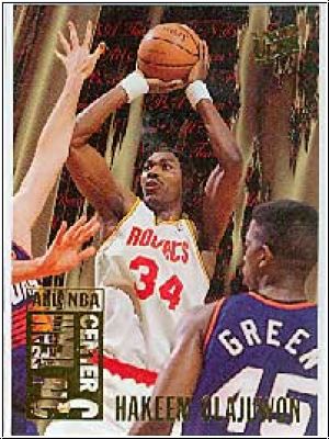 NBA 1995-96 Ultra All-NBA - No 13 of 15 - Hakeem Olajuwon