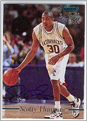 NBA 1995 Classic Autographs - No 84 - Scotty Thurman