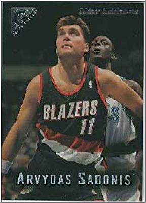 NBA 1995-96 Topps Gallery - No 40 - Arvydas Sabonis