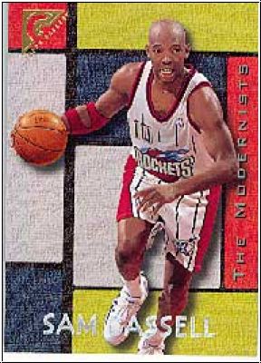 NBA 1995-96 Topps Gallery - No 35 - Sam Cassell