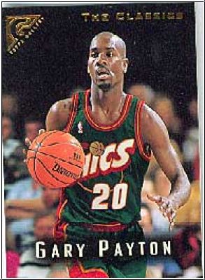 NBA 1995-96 Topps Gallery - No 64- Gary Payton