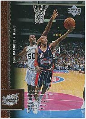 NBA 1996 / 97 Upper Deck - No 43 - Sam Cassell