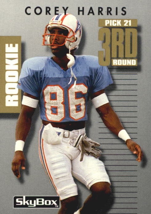 NFL 1992 SkyBox Prime Time - No 252 - Corey Harris