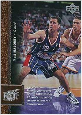 NBA 1996/97 Upper Deck - No. 226 - Matt Maloney