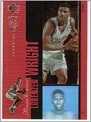 NBA 1996-97 SP Holoviews - No PC17 - Lorenzen Wright