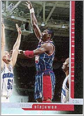 NBA 1996-97 SP - No 42 - Hakeem Olajuwon