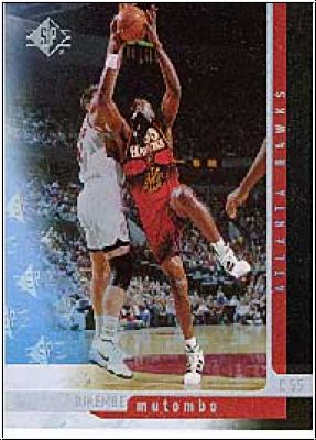 NBA 1996-97 SP - No 3 - Dikembe Mutombo