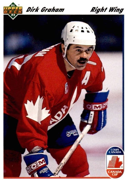 NHL 1991-92 Upper Deck - No 502 - Dirk Graham